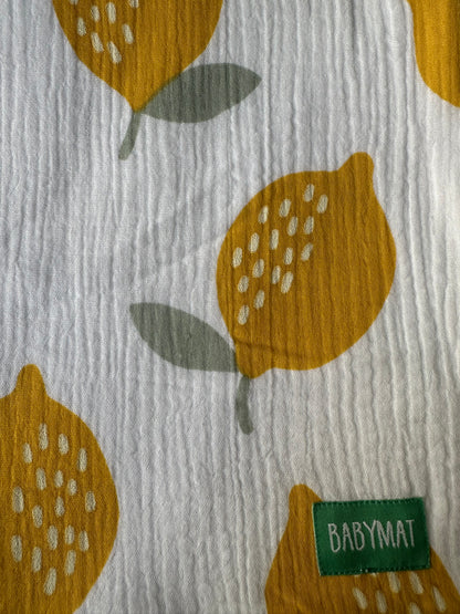 Couverture Mi-Saison -Citron 🍋 - 100x80cm