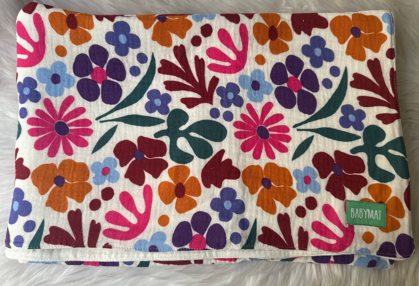 Couverture Mi-Saison - Jardin Fleuri - 100x80cm