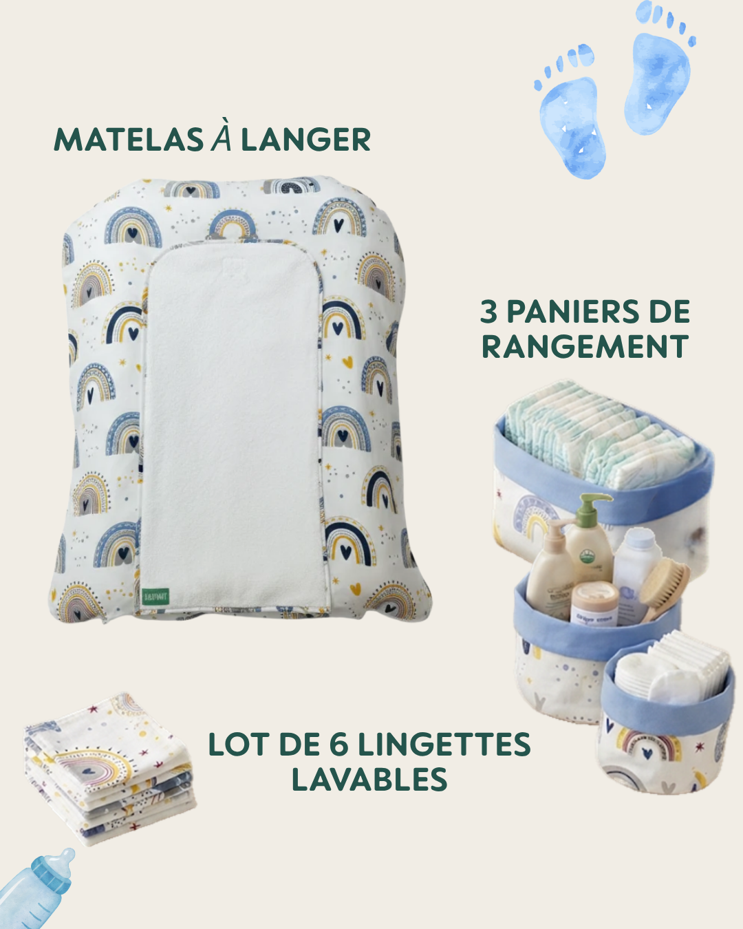 Le Pack Baby Change - Happiness