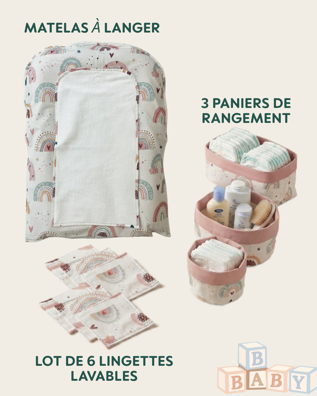 Le Pack Baby Change - Happiness