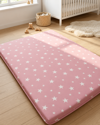 Matelas au sol - Étoile Rose