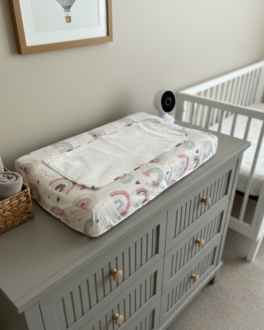 Matelas à langer - Happiness Rose