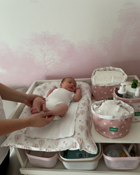 Matelas à langer - Montgolfière Rose