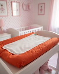Matelas à langer - Rouge Corail
