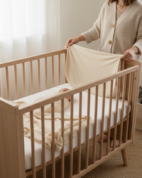 Pack de 2 Draps housses - 120X60cm - BeigeBABYMATBABYMATPack de 2 Draps