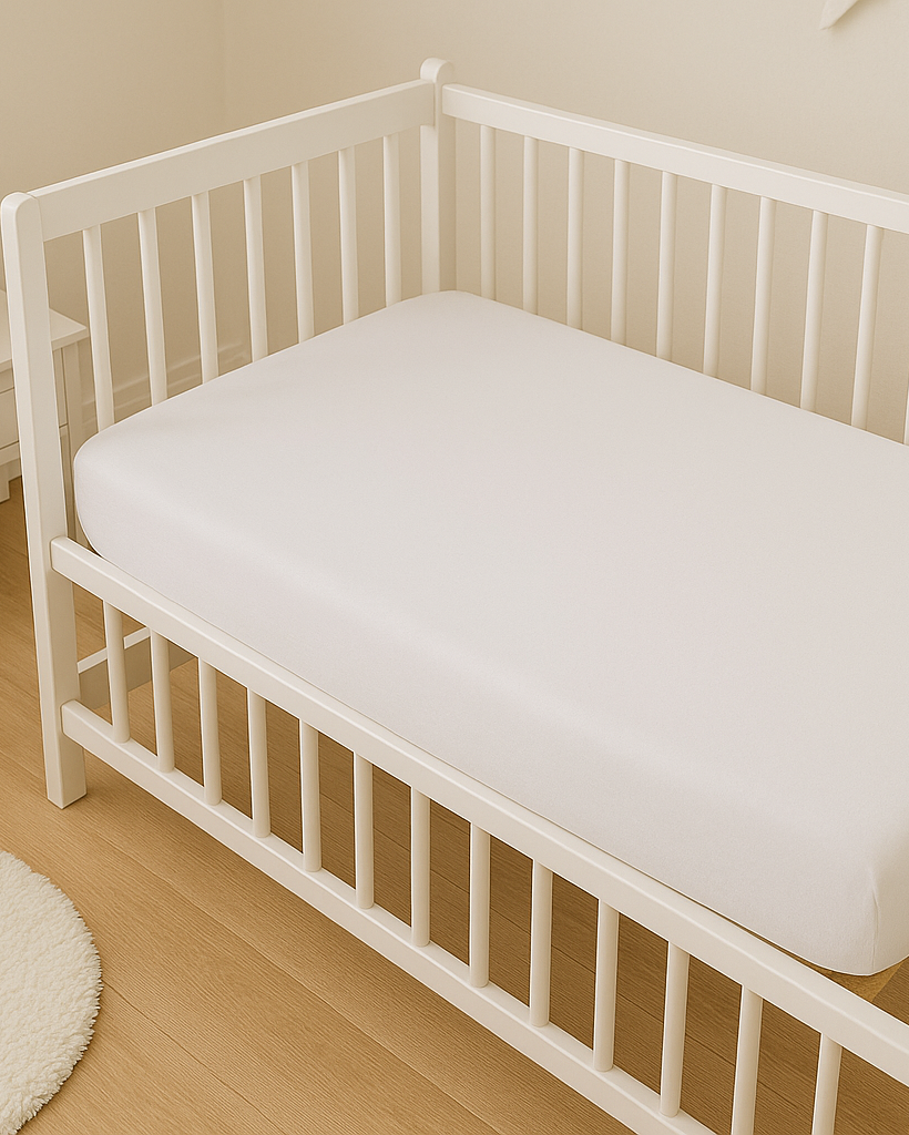 Drap housse coton 140×70 cm pour lit bébé évolutif – Doux & respirant