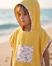 Poncho de plage - Arc-en-Ciel