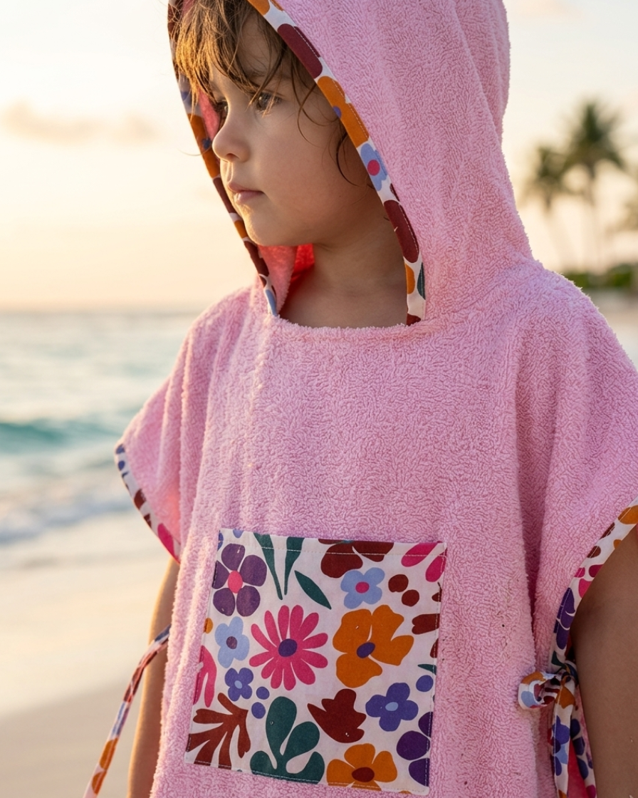Poncho de plage - Jardin Secret