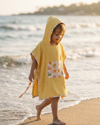 Poncho de plage - Jardin d'Été