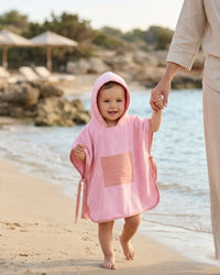 Poncho de plage - Rosée