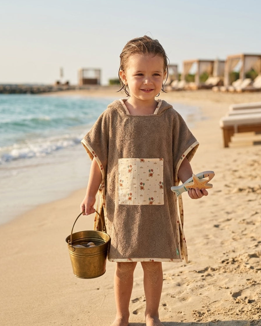 Poncho de plage - Sable d'Or