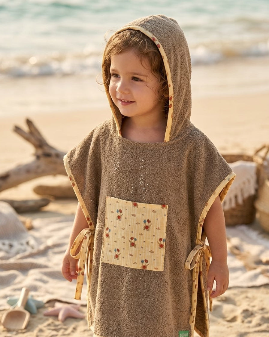 Poncho de plage - Sable d'Or