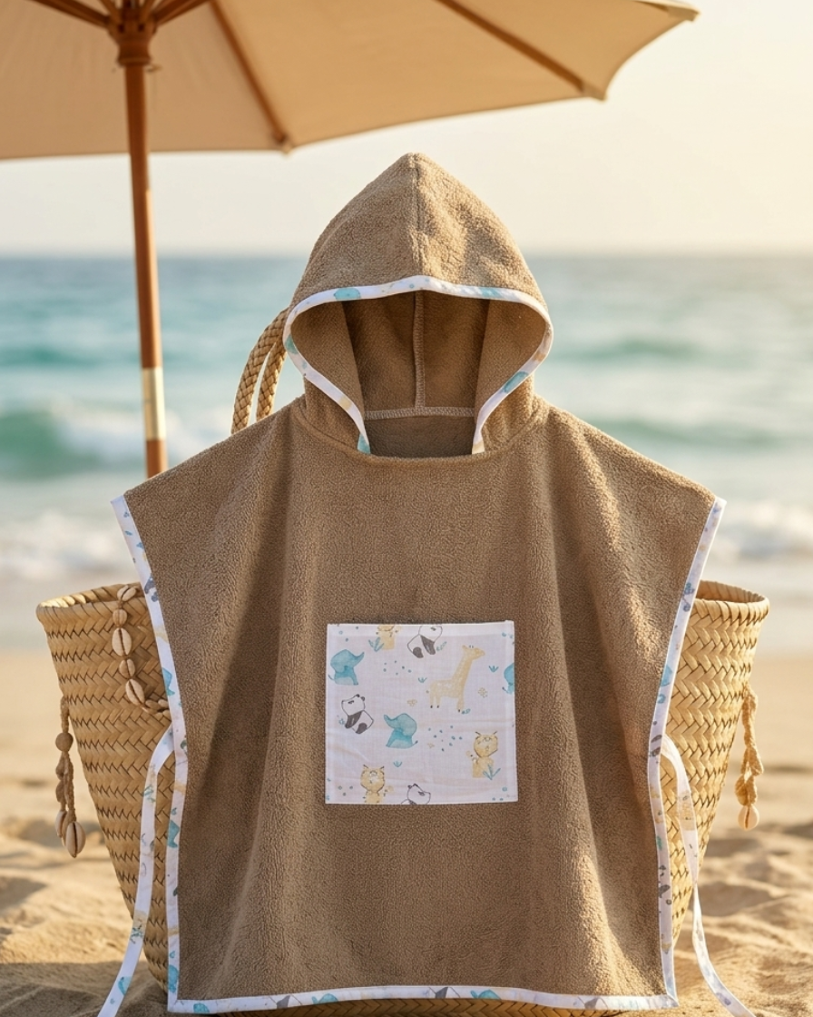 Poncho de plage — Océan