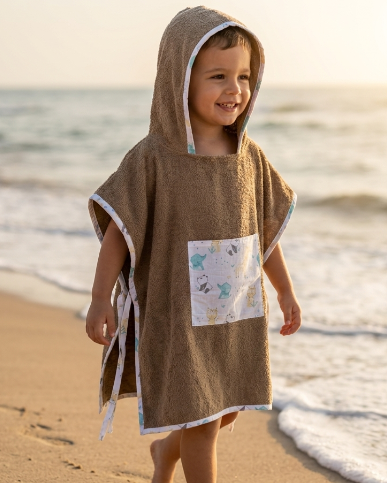 Poncho de plage — Océan