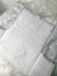 Tapis à langer - Petit coton - Étoile Bleue