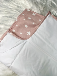 Tapis à langer-  Petit Coton- Étoile Rose