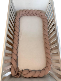 Tour de lit tressé - Beige Clair