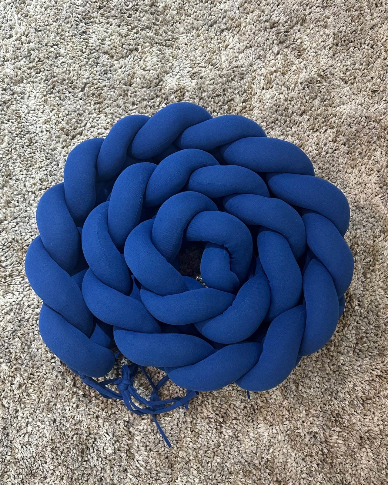 Tour de lit tressé - Bleu FoncéBABYMATBABYMATTour de lit tressé