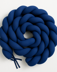 Tour de lit tressé - Bleu FoncéBABYMATBABYMATTour de lit tressé