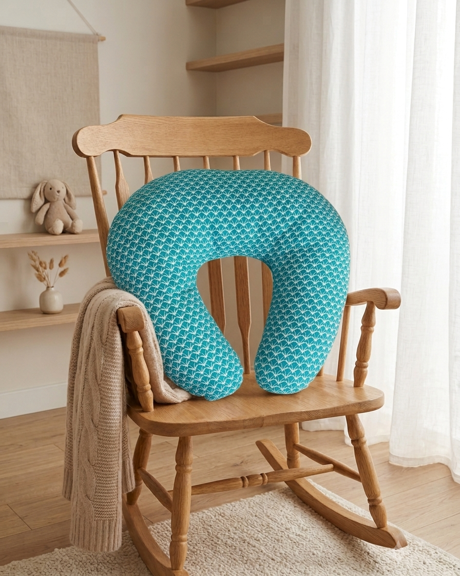 Coussin d’allaitement - Azur