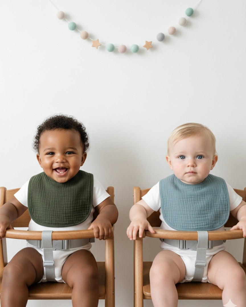 Bavoirs - Baby Green