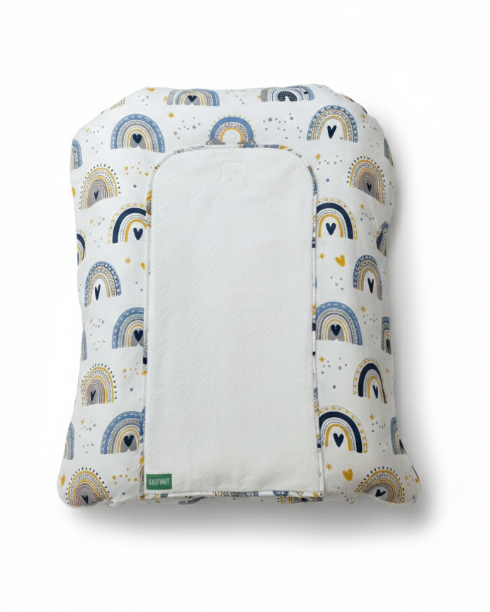 Matelas à langer- Happiness Bleu