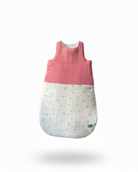 Gigoteuse - Rose - Patchwork - Coeur Coeur